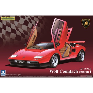 Aoshima 1/24 Wolf Countach Ver.1