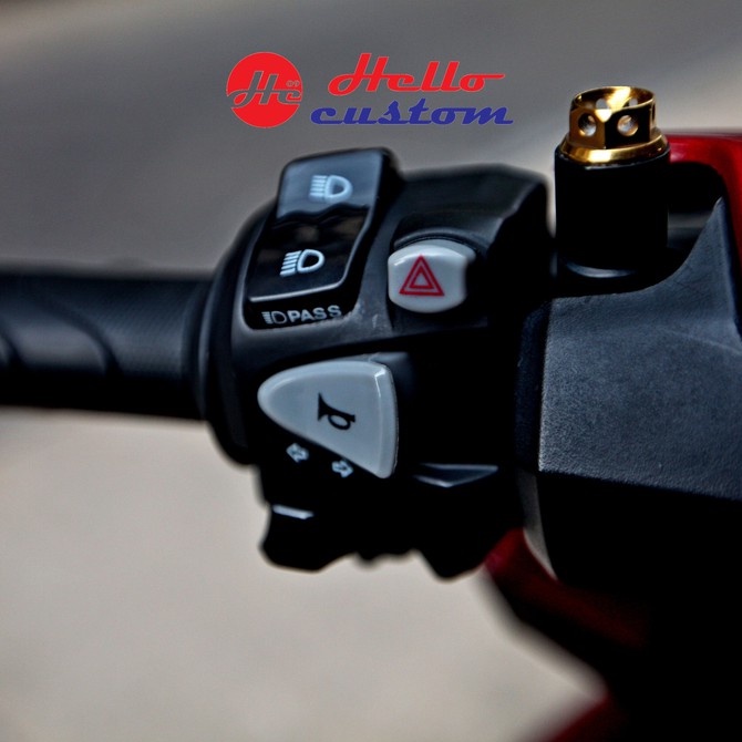 ปะกับสวิทช์ แต่ง V2 #ใช้งานได้จริงทุกปุ่ม  ตรงรุ่น Honda Click 125i / Click 150i 2018 – 2023 / Click 160 ราคา ถูกที่สุด ดีลบีเคเค แกลเลอรีภาพที่ 2