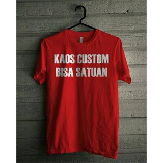 เสื้อยืด ราคาถูก COMBED 30S DISTRO ปรับแต่งได้ 1 สี
