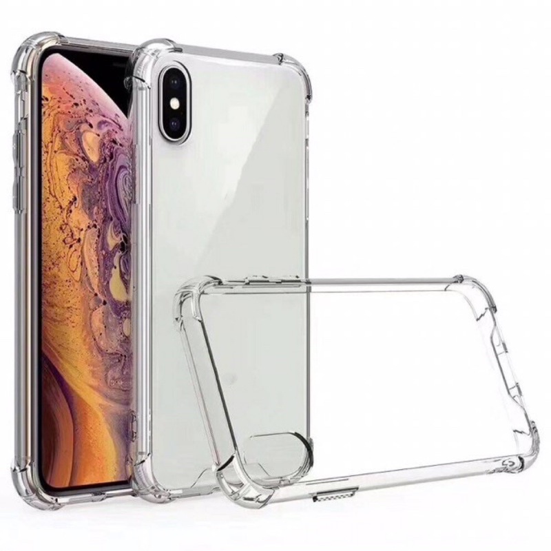 เคสใสกันกระแทก 4 มุม เคสขอบนิ่มหลังแข็งJuliye iP5,i6,i7,6Plus,7Plus,xs,xr,xs max ,ip11