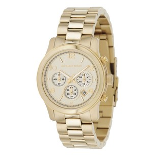 Michael Kors นาฬิกาข้อมือผู้หญิง สายสแตนเลส รุ่น MK5055 - Gold