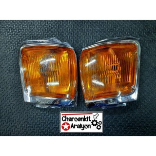 AA MOTOR เสื้อไฟหรี่มุม TOYOTA โตโยต้า Mighty X CAB plus แค๊ป พลัส ปี 1997 2800 MT-X mt-x ไมตี้เอก เลนส์ส้ม L/R ชิ้นละ