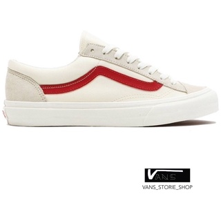 VANS STYLE 36 MARSHMALLOW RACING RED SNEAKERS สินค้ามีประกันแท้