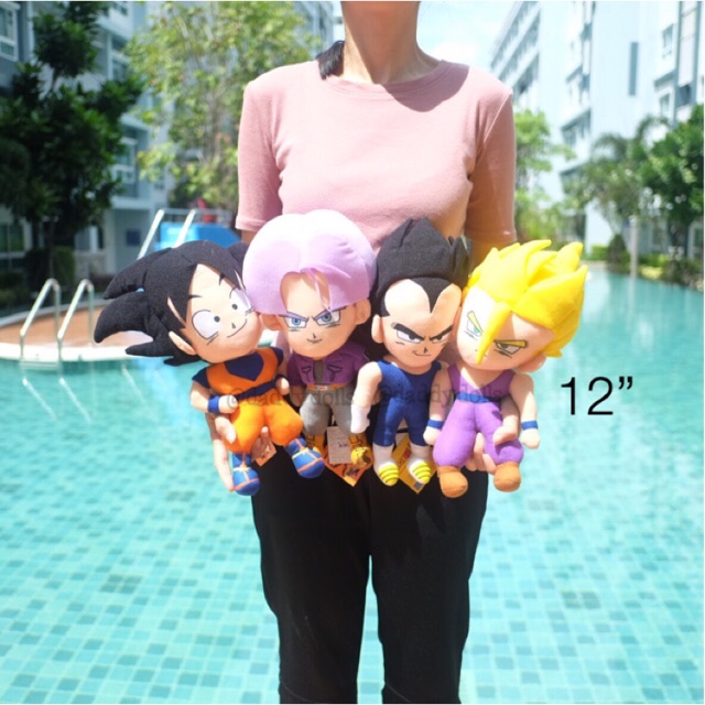 ตุ๊กตา Goku โงกุน & Trunks & Vegeta & Gohan & Majin Buu & Piccolo Super Saiyan Dragonball ดราก้อนบอล