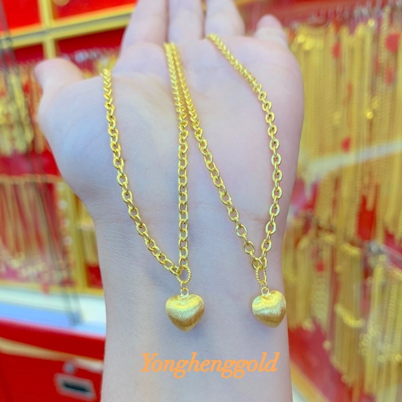 สร้อยคอทอง1สลึง Yonghenggold ลายโซ่ซีดีพร้อมจี้ ทองคำแท้96.5% สินค้ามีใบรับประกัน ราคา ถูกที่สุด ดีลบีเคเค แกลเลอรีภาพที่ 7