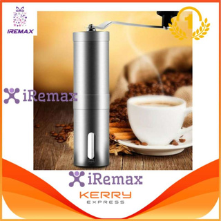 iremax Adjustable Ceramic Burr Manual Coffee Grinder, 30g Coffee Powder Yield (GREY)