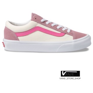 VANS STYLE36 RETRO SPORT NOSTALGIA ROSE AZALEA PINK SNEAKERS สินค้ามีประกันแท้