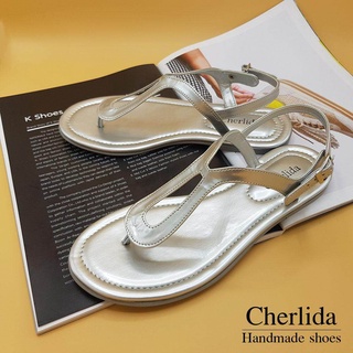 Cherlida - รองเท้าแตะผู้หญิง รองเท้าแตะรัดส้น พร้อมสายปรับความยาว พื้นกันลื่น น้ำหนักเบา สวมใส่บาย รองเท้า รองเท้าแตะแฟช