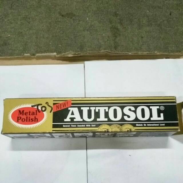 AUTOSOL น้ํายาทําความสะอาดโลหะ Brilliant Shiny