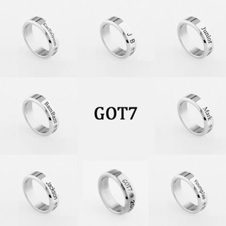 ❤พร้อมส่ง❤ แหวน Mark Bambam เครื่องประดับ GOT7 Diameter 18mm