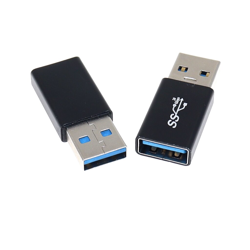 ตัวแปลงขั้วต่อ USB 3.0 USB 3.0 ประเภท A ปลั๊กตัวเมียเป็นตัวผู้ตัวแปลงอะแดปเตอร์สายเคเบิลขั้วต่อปลั๊ก