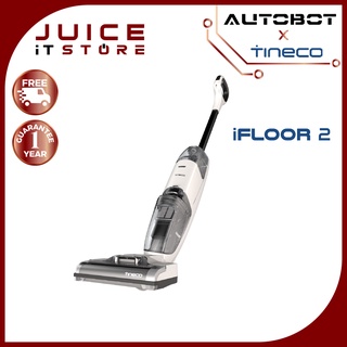 Tineco x Autobot ทิเนโค่ รุ่น iFLOOR 2 เครื่องดูดฝุ่น ไร้สาย ดูดน้ำ ขัดถูพื้น  และระบบ Self Cleaning