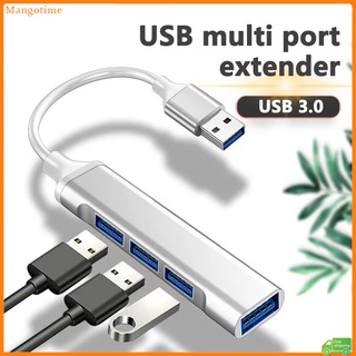 【จัดส่งรวดเร็ว】อะแดปเตอร์แปลงฮับ Usb 3.0 OTG 4 in 1 4 พอร์ต