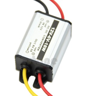 dc to dc buck ตัวแปลง 12v to 3/3 . 3/7/5/6/9 v up ply กันน้ําได้