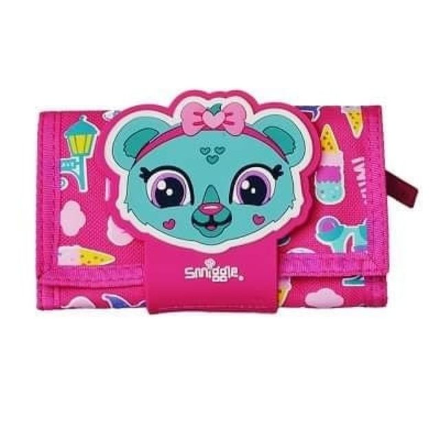 Smiggle Wallet Flower Cat