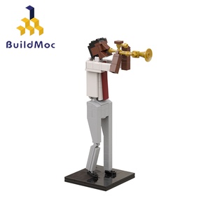 Buildmoc บล็อคตัวต่อ รูปตึกสร้างสรรค์ ของเล่นสําหรับเด็ก 120 ชิ้น