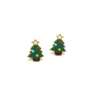 ต่างหูต้นคริสต์มาส (Christmas Tree Earring)