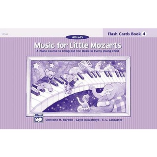Music for Little Mozarts Flash Cards 4