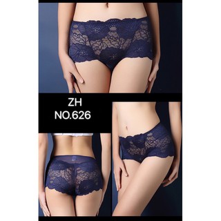 กางเกงชั้นใน เนื้อผ้าลูกไม้ ผ้ายืดได้ นื่มใส่สบาย ZH.626 ราคาถูก ราคาส่ง