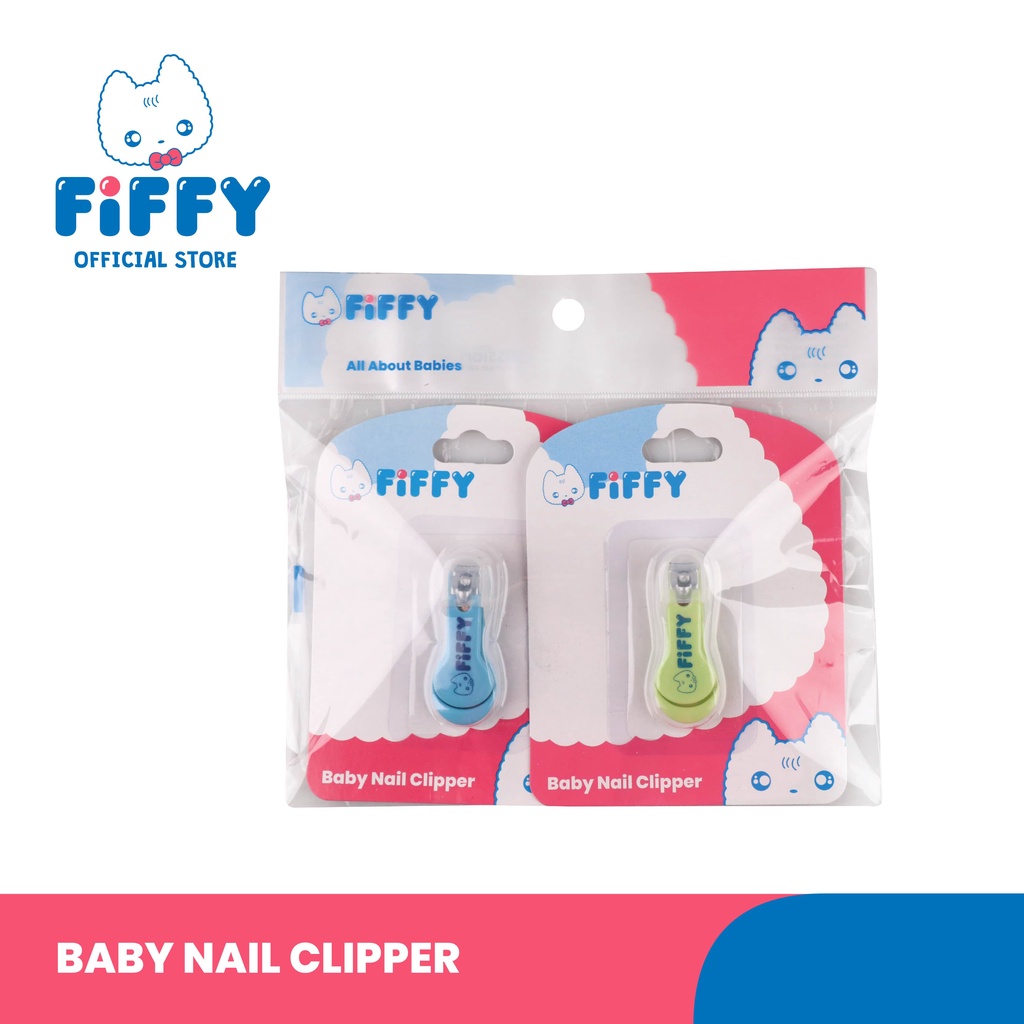 FIFFY BABY NAIL CLIPPER 2 IN 1 BABY NAIL CLIPPER (18231X2)