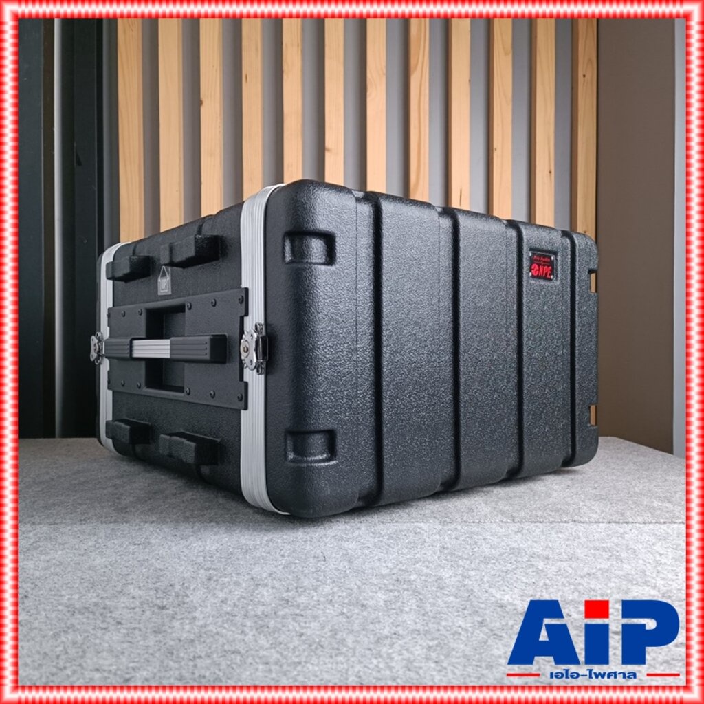 NPE RC ABS6U ลึก17นิ้ว RACK ABS 6U 17นิ้ว แร็คเครื่องเสียง กล่องเก็บเครื่องเสียง แร็คABS แร็ค เครื่อ