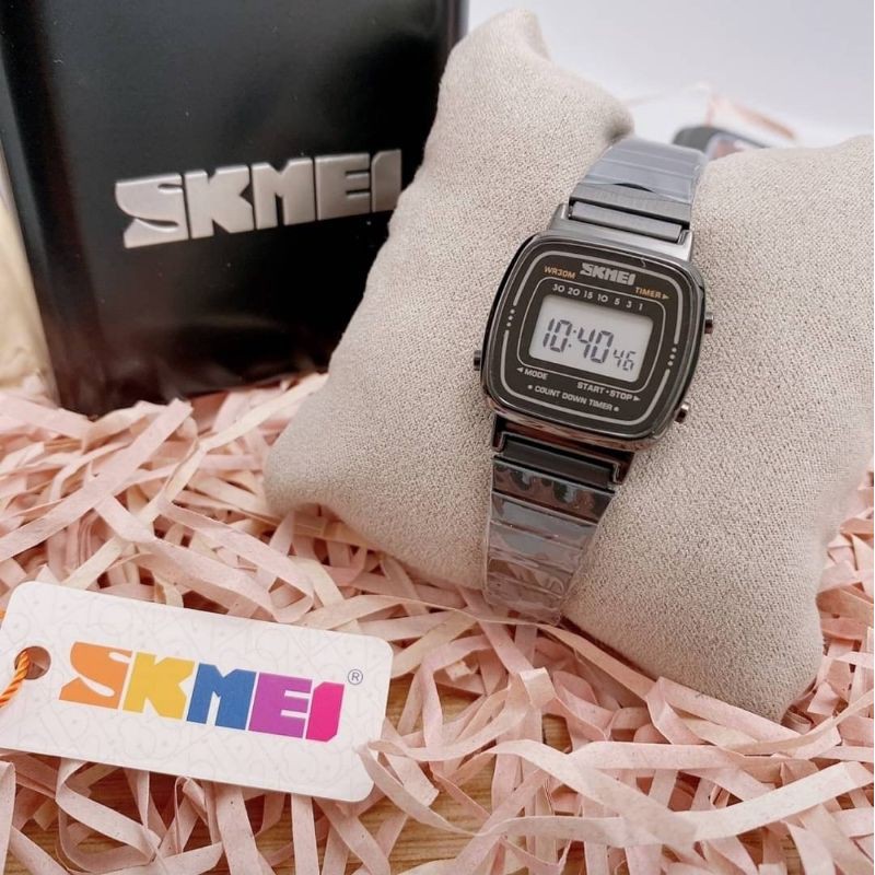 Skmei watch (เอสเคมี่) รุ่น1252 📌เลื่อนจิ๋ว 🇹🇭ส่งจากไทย รับประกัน 1ปี สินค้าพร้อมกล่องแบรนด์แท้