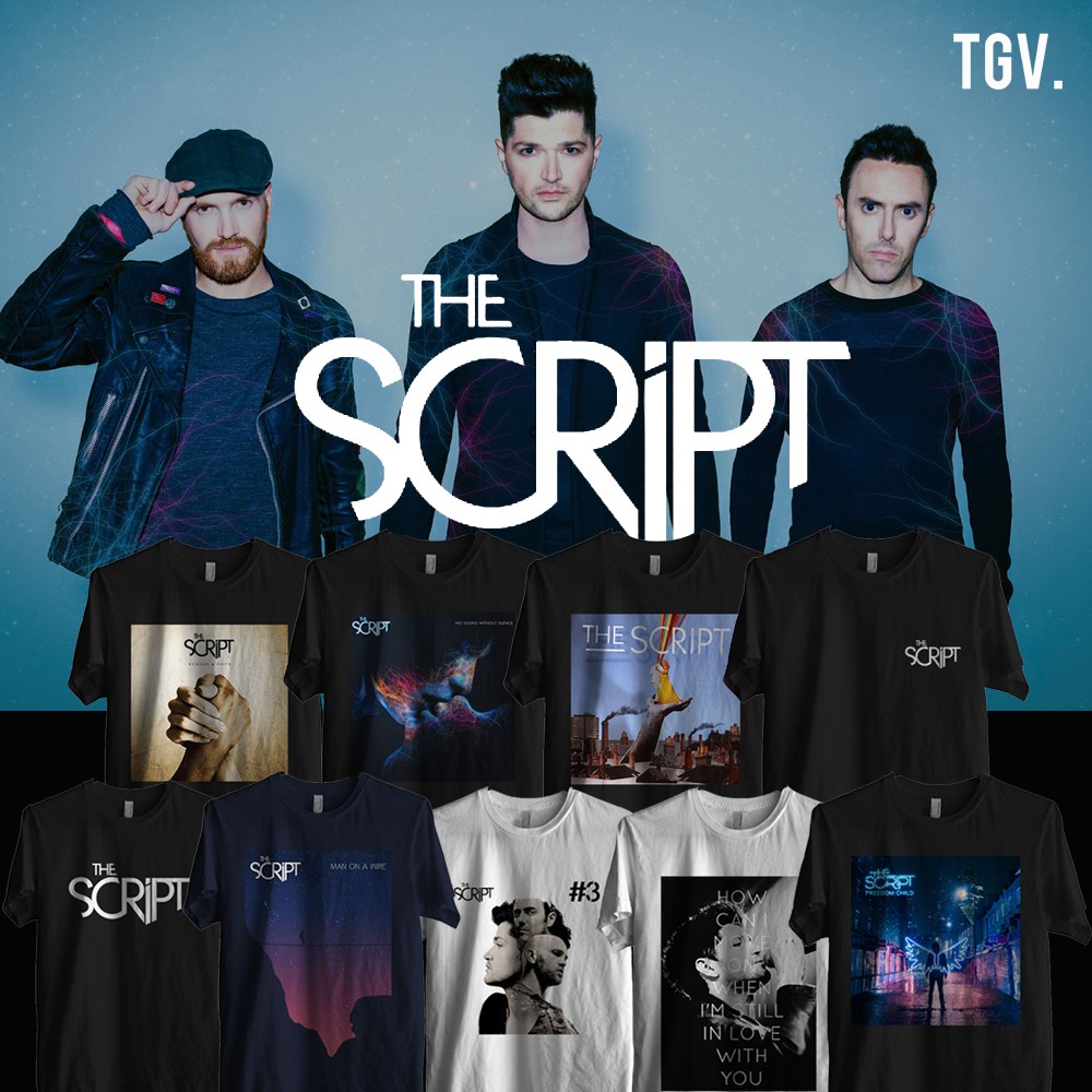เสื้อยืด THE SCRIPT*