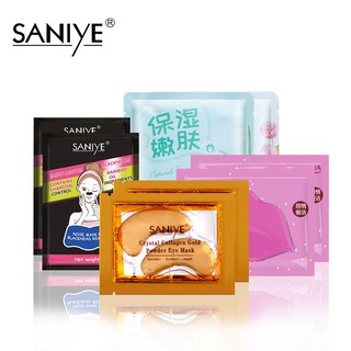 Saniye มาส์กหน้าเพิ่มความชุ่มชื้น 8 ชิ้น