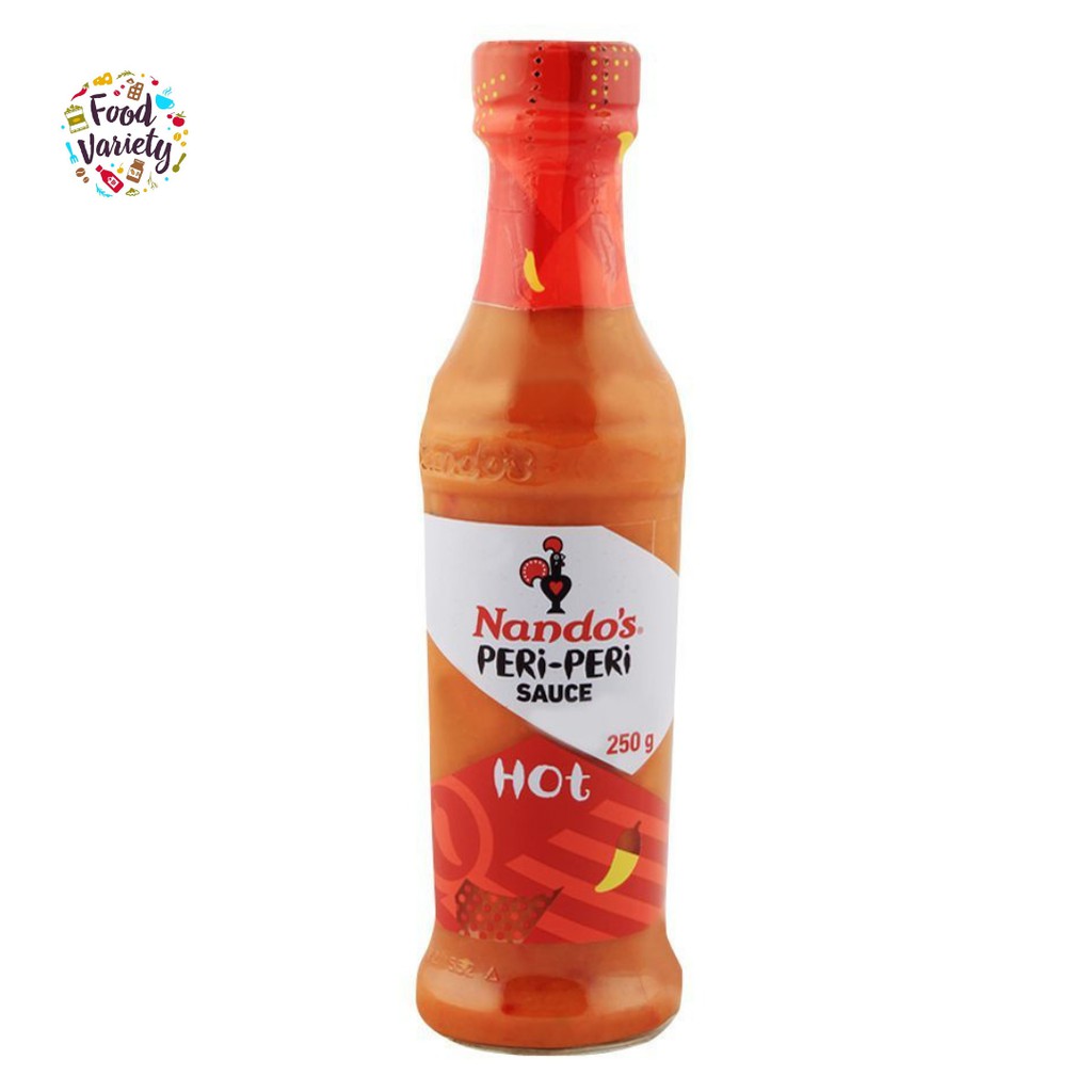 Nando's Peri Peri Hot Sauce 250g Nando's Peri Peri ซอสรสเผ็ด 250g