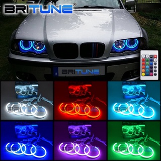 แหวนไฟหน้าซีนอน ฮาโลเจน DRL Rgb สําหรับ BMW E46 M3 Tuning Coupe Sedan Wagon E38 E36 E39