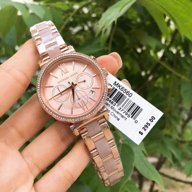 📢📢Sale⌚️นาฬิกา Michael kors แท้💯%รหัสMK6560มาใหม่สวยมากรุ่นนี้รีบจับจองได้จ้า