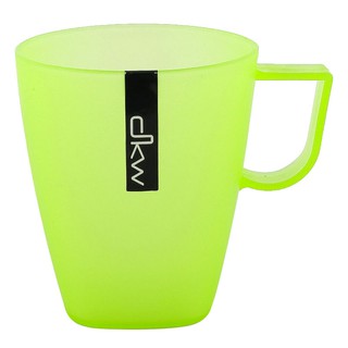 🔥The Best!! ไดเกียวว่า แก้วน้ำพลาสติกมีหู สีเขียว รุ่น HH-582GN ขนาด 14 ออนซ์ Daikyowa Plastic Cup w/ Handle Green Color