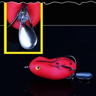 tokushima เหยื่อตกปลา sawa d Soft frog Soft Plastic Lure เหยื่อปลอมตกปลา เหยื่อปลา ตกปลาช่อน ปลอม เหยือตกปลา Top Water Lure ตกปลานิล ตะขอ exp Soft frog ตกปลา รอกตีปลอม 4.5cm/7g 5cm/9g อุปกรณ์ปลา