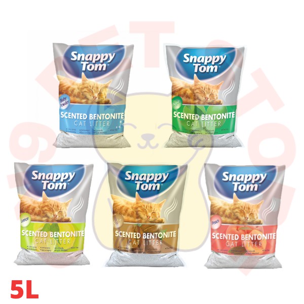 Snappy TOM Scented Bentonite 5L ทรายแมว