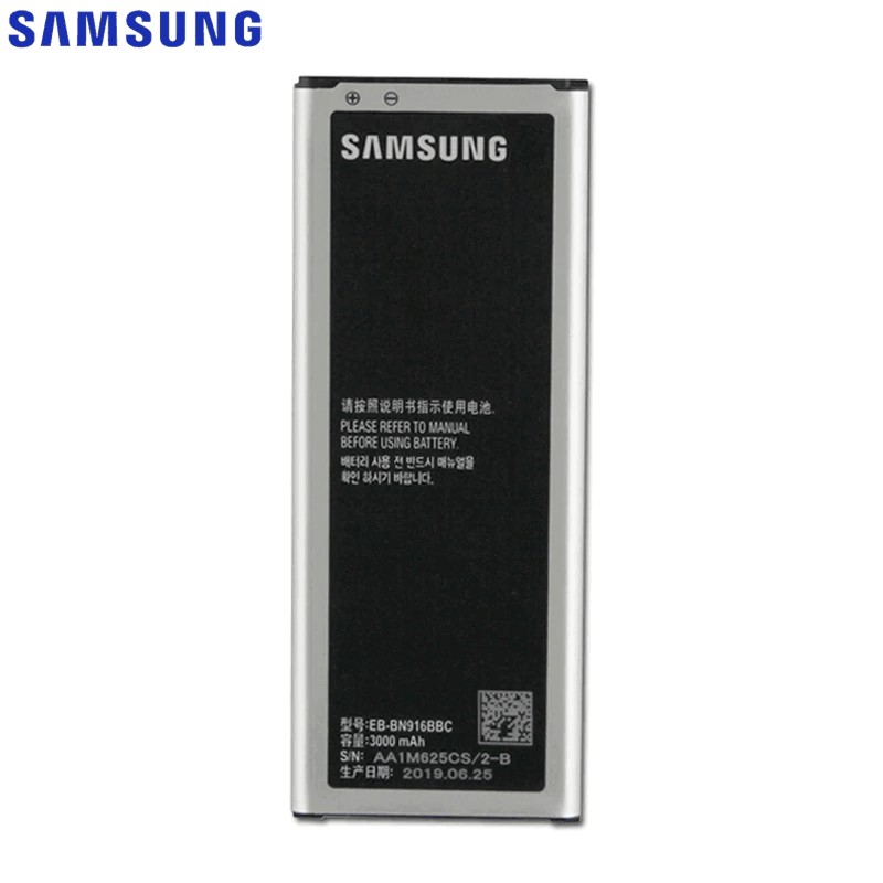 แบตเตอรี่ Samsung Galaxy NOTE4 N9100 N9106W N9108V N9109V NOTE 4 พร้อม NFC EB-BN916BBC 3000mAh
