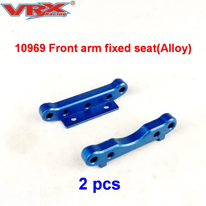 VRX RC อะไหล่อัพเกรด 10969 โลหะผสมด้านหน้าช่วงล่าง 1 ชุดสําหรับ 1/10 scale RC รีโมทคอนโทรลรถ