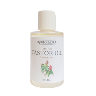 น้ำมันละหุ่ง สกัดเย็น เพียว 100% ไม่ผสมน้ำมันชนิดอื่น 120ml. Castor Oil Pure