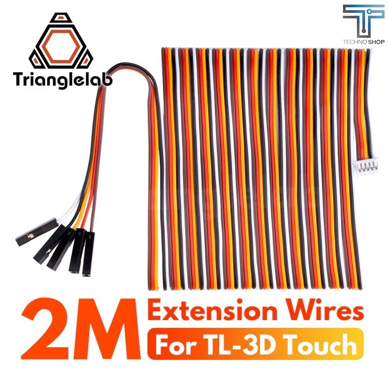 TRIANGLELAB 3D TOUCH 2m Extension wires auto bed leveling sensor Extension wires for ender3 CR10