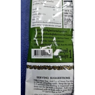 ชาเขียว Extra green เอ็กซ์ตร้า กรีน ชาเขียวสูตรเอ็กซ์ตร้ากรีน สูตรใหม่ ตรามือ ชาเขียวสูตรใหม่ 180 กรัม ชาตรามือ