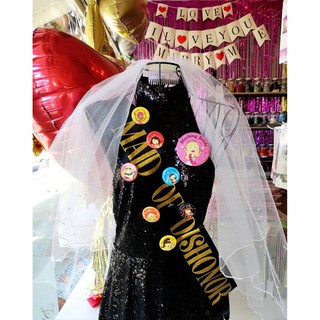 เข็มกลัด ปาร์ตี้ สละโสด ทีม เจ้าสาว Hens Party Badges/Brooch/Pin Set Ladies Night