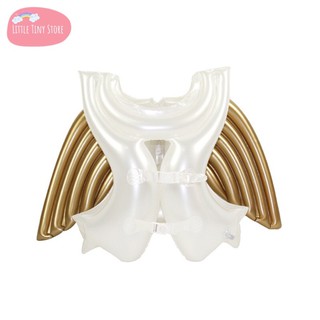  nnshop [พร้อมส่ง] เสื้อชูชีพเด็ก ปีกนางฟ้าสีทอง | Kids’ Angel life jacket