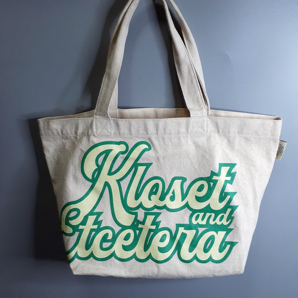 KLOSET ETCETERA กระเป๋าผ้าของแท้ มือสอง สภาพ99%