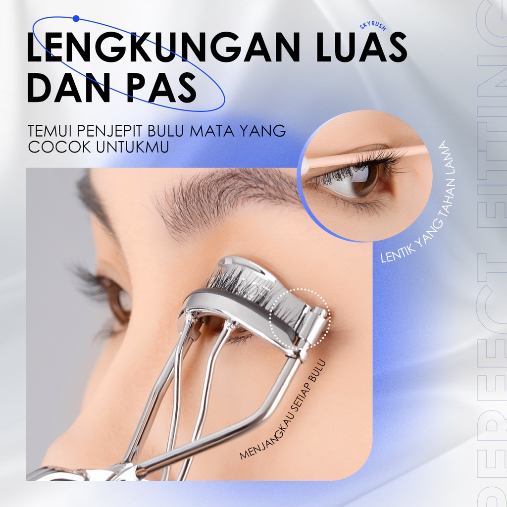 Focallure SkyRush ที่ดัดขนตา ติดทนนาน แบบพกพา กดง่าย เครื่องมือแต่งหน้า ...