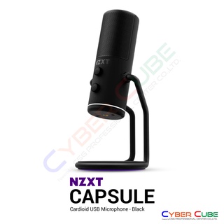 NZXT Capsule Cardioid USB Microphone Black - ไมโครโฟน ( ของแท้ศูนย์ Ascenti )