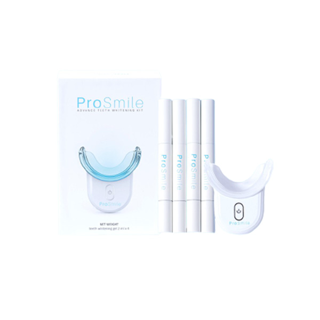 [ส่งฟรี] ฟอกฟันขาว ชุดใหญ่ อุปกรณ์ครบ ProSmile Advance ดีกว่าเดิม ใช้ง่ายกว่าเดิม ด้วยเจลฟอกฟันขาวสูตรเข้มข้นถึง 4 หลอด