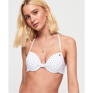 SUPERDRY CASSIE CUP BIKINI TOP - บิกินี่ สำหรับผู้หญิง สี Polka Dot