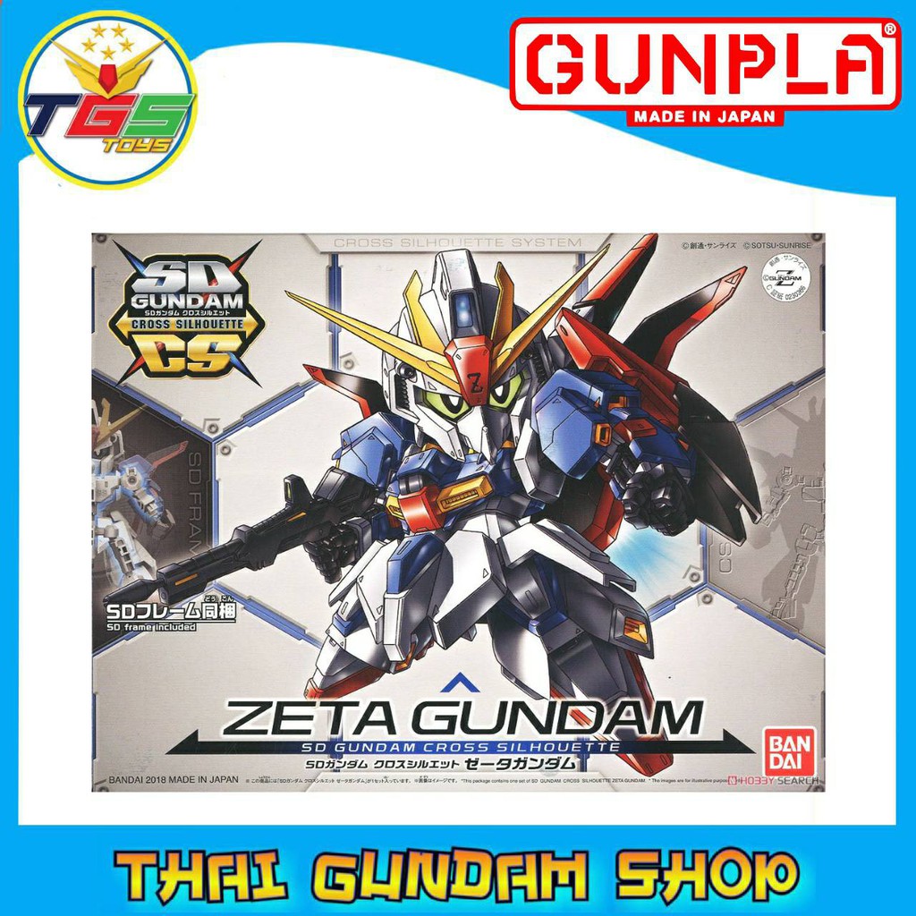 ⭐TGS⭐SD Gundam Cross Silhouette Zeta Gundam (SD) (Gundam Model Kits)
