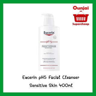 Eucerin pH5 Sensitive Skin Facial Cleanser 400 ml ยูเซอรีน เจลล้างหน้า