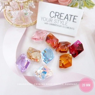 คริสตัลสวารอฟกี้ Cosmic pendant (6680) ขนาด 20 mm ราคาเม็ดละ 110 บาท