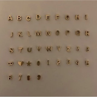 สร้อยสเตนเลส HER OBJECTIVE_TINY INITIAL NECKLACE